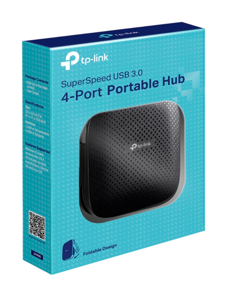 TP-Link UH400 / HUB 4-портовый портативный USB 3.0