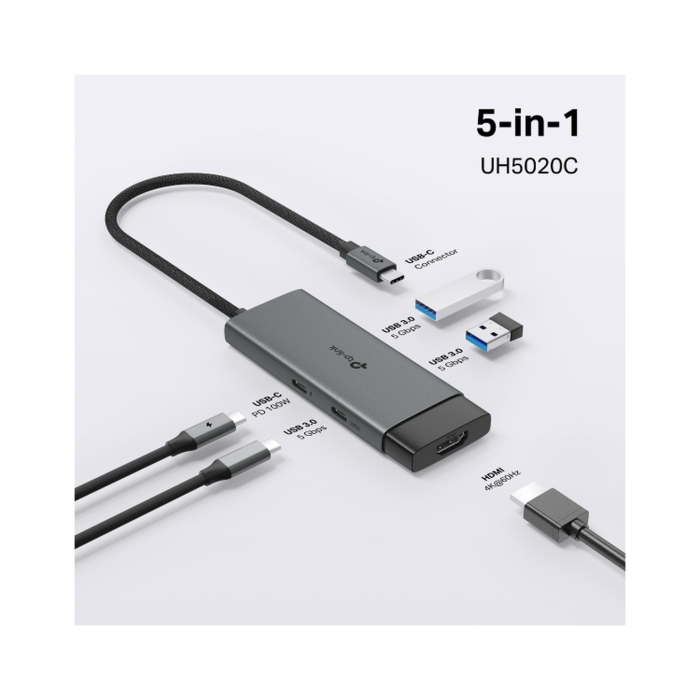 TP-Link UH5020C / HUB USB Type-C 5 в 1
