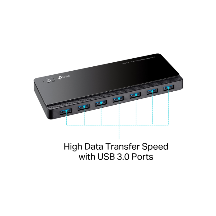 TP-Link UH720 / HUB 7-портовый USB 3.0 с 2 заряжающими портами
