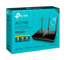 TP-Link Archer VR2100v / AC2100 Беспроводной гигабитный телефонный маршрутизатор со встроенным модемом VDSL/ADSL2+