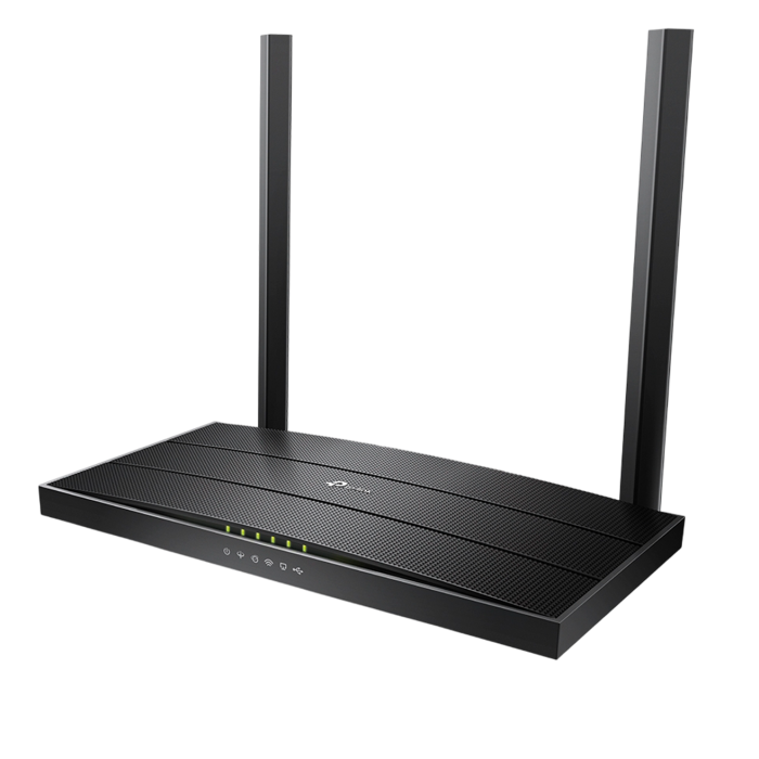 TP-Link Archer VR400 / AC1200 Беспроводной двухдиапазонный маршрутизатор со встроенным VDSL/ADSL-модемом и USB-портом