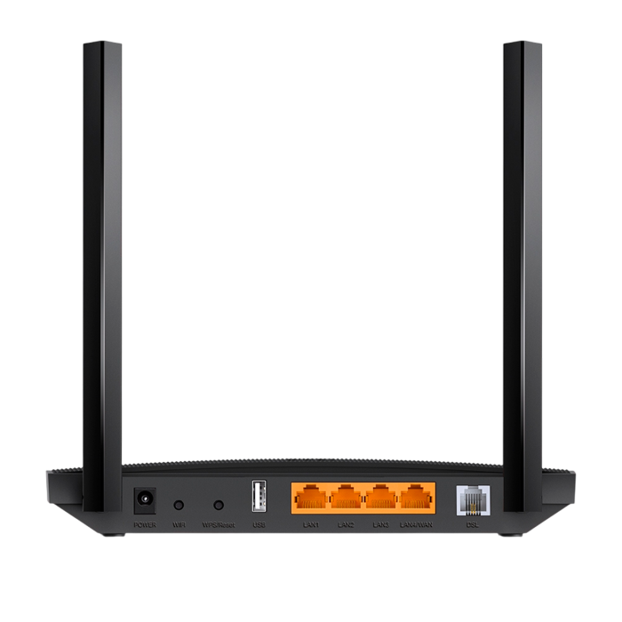 TP-Link Archer VR400 / AC1200 Беспроводной двухдиапазонный маршрутизатор со встроенным VDSL/ADSL-модемом и USB-портом
