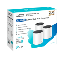 TP-Link Deco X55 (3-pack) / AX3000 Гигабитная домашняя Mesh-система Wi-Fi 6
