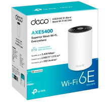 TP-Link Deco XE75 (1-pack) / AXE5400 Трехдиапазонная Mesh-система Wi-Fi 6E
