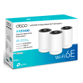 TP-Link Deco XE75 (3-pack) / AXE5400 Трехдиапазонная Mesh-система Wi-Fi 6E
