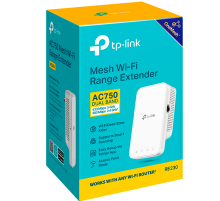 TP-Link RE230 / AC750 Двухдиапазонный усилитель сигнала Wi-Fi 5 с поддержкой Mesh