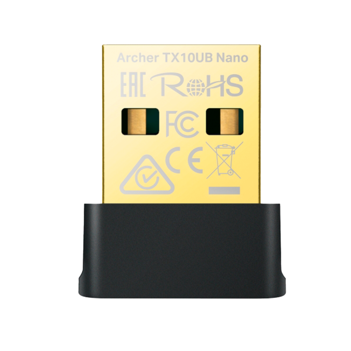 TP-Link Archer TX10UB Nano / AX900 Двухдиапазонный беспроводной nano USB-адаптер Wi-Fi 6 с поддержкой Bluetooth 5.3