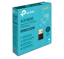 TP-Link Archer TX1800U Nano / AX1800 Двухдиапазонный беспроводной nano USB-адаптер Wi-Fi 6