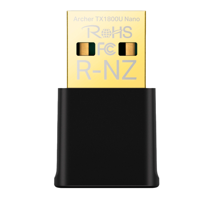 TP-Link Archer TX1800U Nano / AX1800 Двухдиапазонный беспроводной nano USB-адаптер Wi-Fi 6