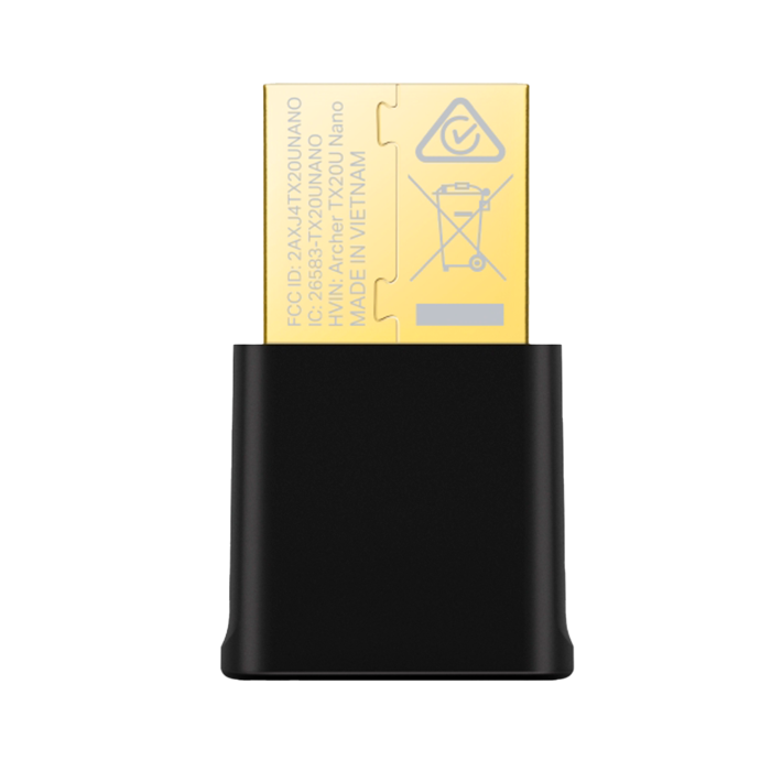 TP-Link Archer TX1800U Nano / AX1800 Двухдиапазонный беспроводной nano USB-адаптер Wi-Fi 6