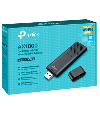 TP-Link Archer TX1800U / AX1800 Двухдиапазонный беспроводной USB-адаптер Wi-Fi 6