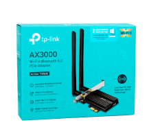 TP-Link Archer TX50E / AX3000 Двухдиапазонный беспроводной PCI Express-адаптер Wi-Fi 6 с поддержкой Bluetooth 5.0