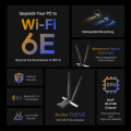 TP-Link Archer TXE72E / AXE5400 Трехдиапазонный беспроводной PCI Express адаптер Wi-Fi 6E с поддержкой Bluetooth 5.3