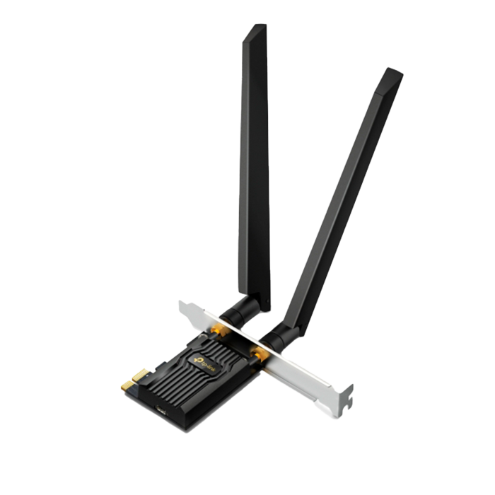TP-Link Archer TXE72E / AXE5400 Трехдиапазонный беспроводной PCI Express адаптер Wi-Fi 6E с поддержкой Bluetooth 5.3