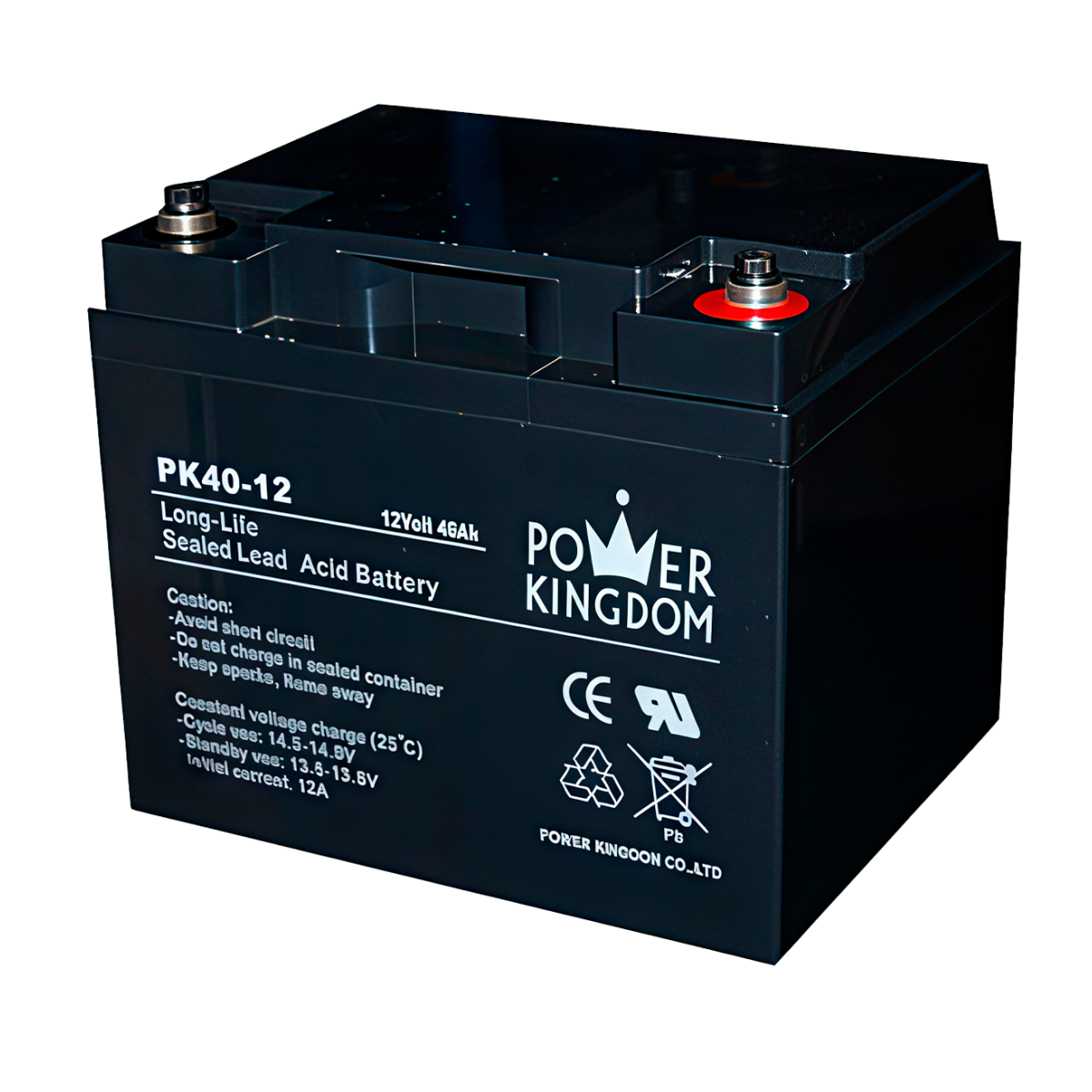 Аккумуляторные батареи для ИБП (UPS) 12V/40Ah / Power Kindom  