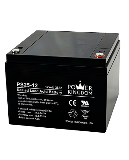 Аккумуляторные батареи для ИБП (UPS) 12V/25Ah / Power Kindom  