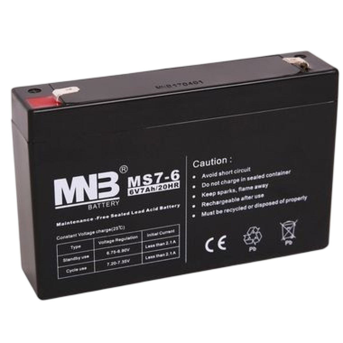 Аккумуляторные батареи для ИБП (UPS) MHB MS 7-6