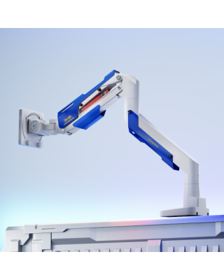 Кронштейн для монитора LUMI (Brateck) LDT101-C012 (24″–57″, до 30 кг) / White-Blue