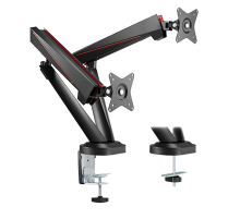 Кронштейн для 2х мониторов LUMI (Brateck) LDT39-C024 (17″–32″, до 8 кг) / Black