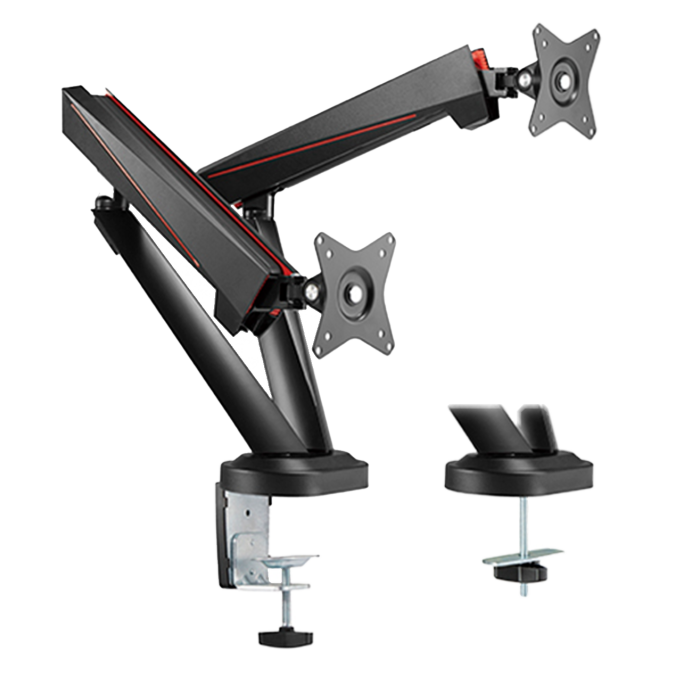 Кронштейн для 2х мониторов LUMI (Brateck) LDT39-C024 (17″–32″, до 8 кг) / Black