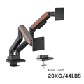 Кронштейн для 2х мониторов LUMI (Brateck) LDT81N-C024 (17″–35″, до 20 кг) / White
