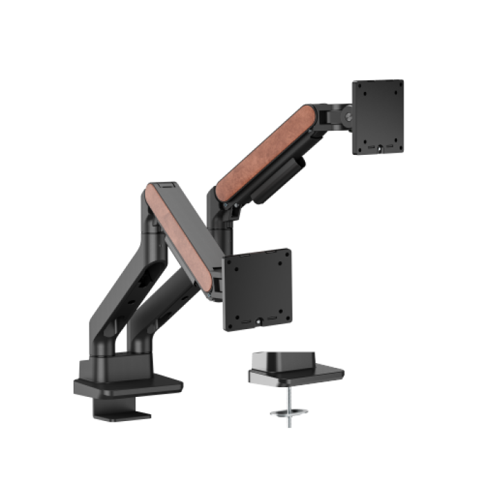 Кронштейн для 2х мониторов LUMI (Brateck) LDT81N-C024 (17″–35″, до 20 кг) / White