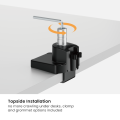 Кронштейн для монитора LUMI (Brateck) LDT85-C012-KP01 (17″–40″, до 12 кг) / White
