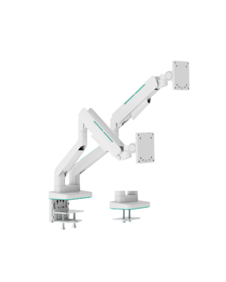 Кронштейн для 2х мониторов LUMI (Brateck) LDT85-C024 (17″–35″, до 20 кг) / White