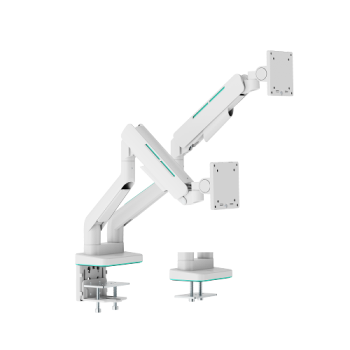 Кронштейн для 2х мониторов LUMI (Brateck) LDT85-C024 (17″–35″, до 20 кг) / White