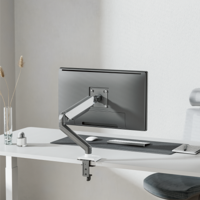 Кронштейн для монитора LUMI (Brateck) LDT88-C012 (17″–32″, до 9 кг) / Space Grey-White