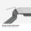 Кронштейн для монитора LUMI (Brateck) LDT88-C012 (17″–32″, до 9 кг) / Space Grey-White