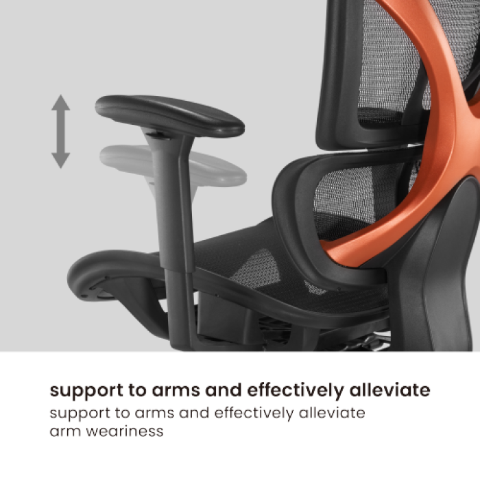 Кресло офисное LUMI SpineX CH05-31 Chair / Black