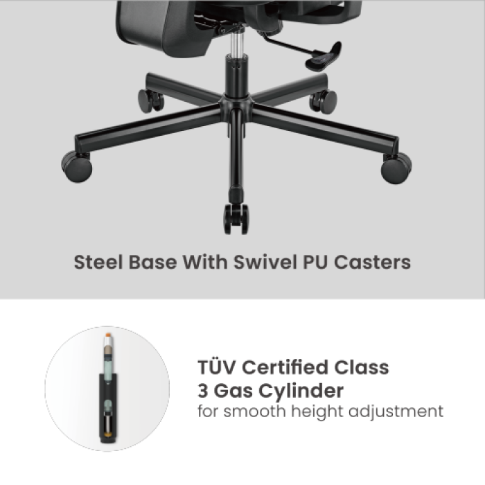 Кресло офисное LUMI SpineX CH05-31 Chair / Black