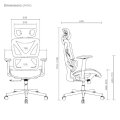 Кресло офисное LUMI SpineX CH05-31 Chair / Black
