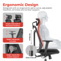 Кресло офисное LUMI CH05-40 Chair / Black