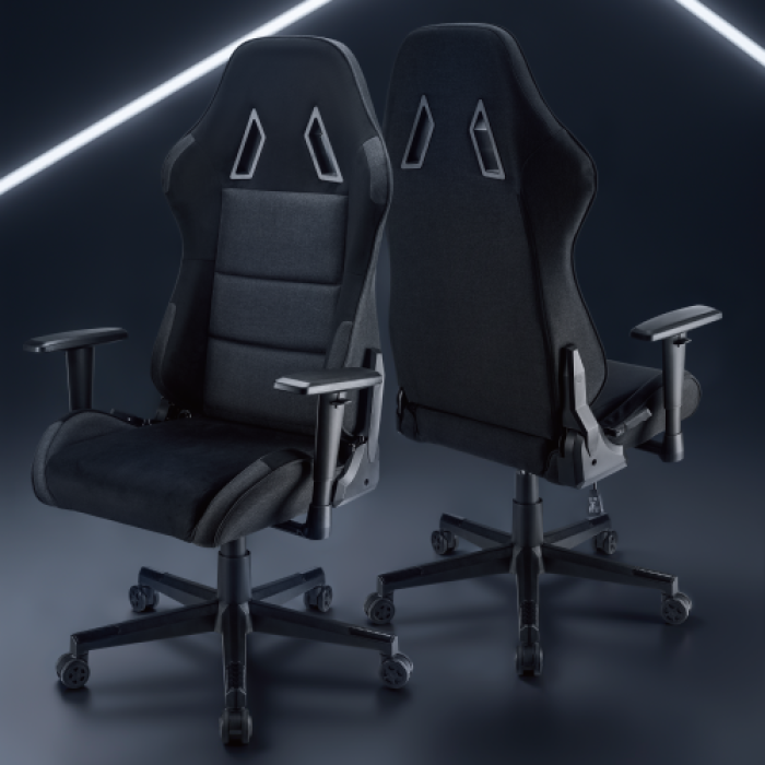 Кресло игровое LUMI CH09-18 Gaming Chair (ткань / PVC-кожа)