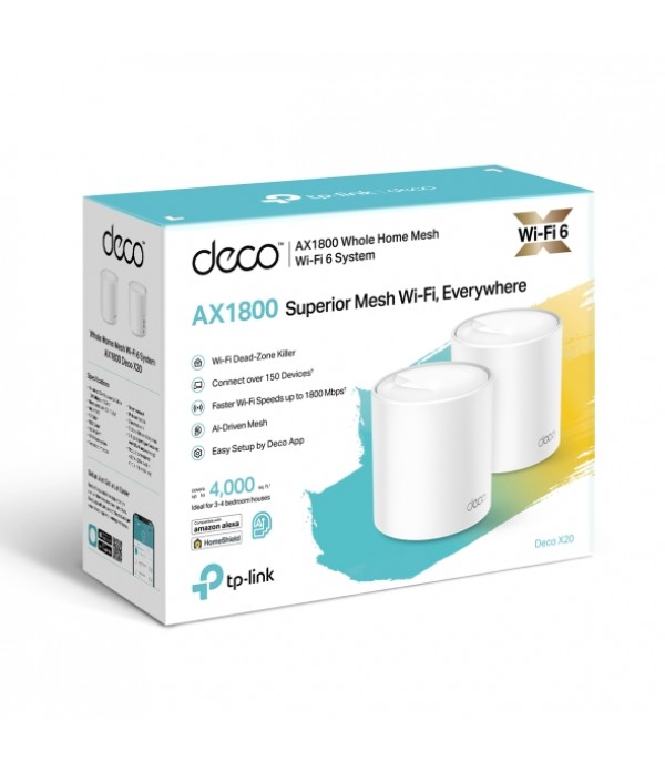 Deco X20 (1-Pack / 2-Pack / 3-Pack)