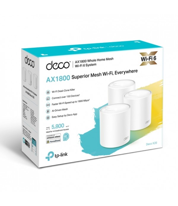 Deco X20 (1-Pack / 2-Pack / 3-Pack)