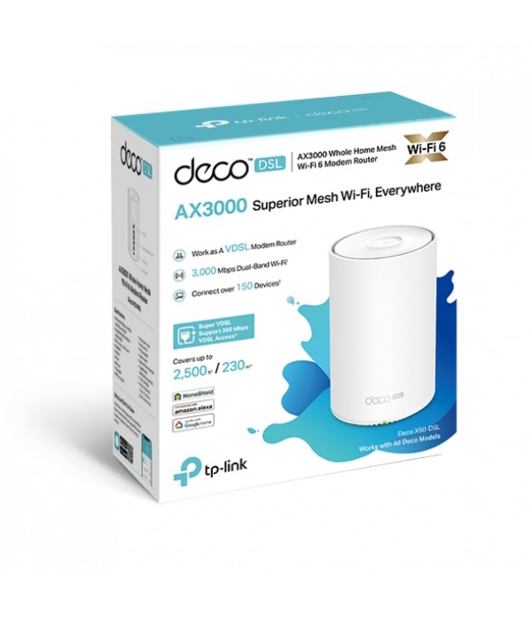 Deco X50-DSL (1-Pack) Deco X50-DSL (1-Pack)