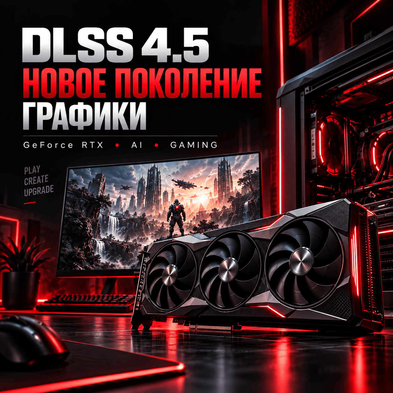 NVIDIA DLSS 4.5 — новые возможности для игр на GeForce RTX